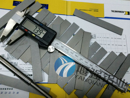 美国肯纳钨钢长条规格 美国钨钢CD-750